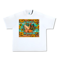 White Fall coop animals pumpkin Urban Heavy Tee - Artiststas