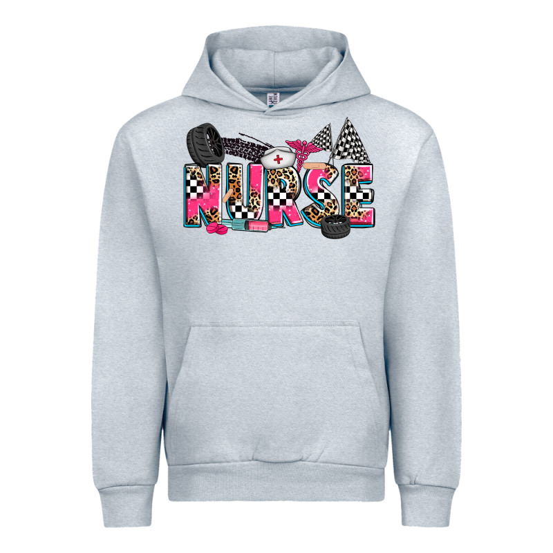 Race Nurse Urban Hoodie by Zillion Design Studio | Teevron