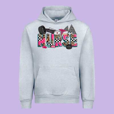 Race Nurse Urban Hoodie Designed By Zillion Design Studio