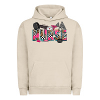 Pigment French Oak race nurse Urban Hoodie - Zillion Design Studio