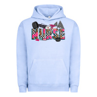 Pigment Grape Ice race nurse Urban Hoodie - Zillion Design Studio