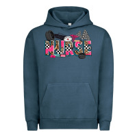 Pigment Midnight Navy race nurse Urban Hoodie - Zillion Design Studio