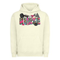 Pigment Pistachio race nurse Urban Hoodie - Zillion Design Studio