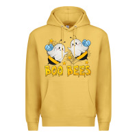Antique Gold Boo Bees Premium Hoodie - texasbilliewilder