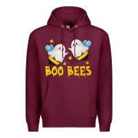 Burgundy Boo Bees Premium Hoodie - texasbilliewilder
