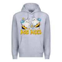 Heather Grey Boo Bees Premium Hoodie - texasbilliewilder