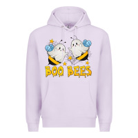 Lilac Boo Bees Premium Hoodie - texasbilliewilder