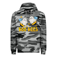 Slate Camo Boo Bees Premium Hoodie - texasbilliewilder