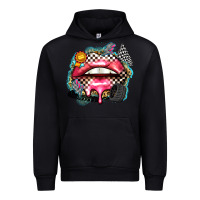 Black race lips Urban Hoodie - Zillion Design Studio