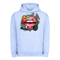 Pigment Grape Ice race lips Urban Hoodie - Zillion Design Studio