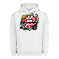 Pigment Lunar Rock race lips Urban Hoodie - Zillion Design Studio