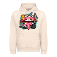 Sandshell race lips Urban Hoodie - Zillion Design Studio
