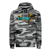 Slate Camo she i̇s strong western cross Premium Hoodie - RanaPortraitStore