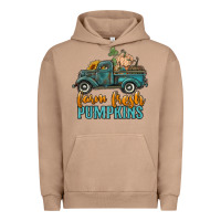 Pigment Burro farm fresh pumpkins truck Urban Hoodie - RanaPortraitStore