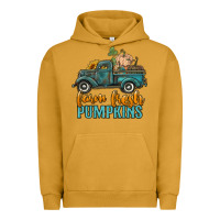 Pigment Peanut Butter farm fresh pumpkins truck Urban Hoodie - RanaPortraitStore