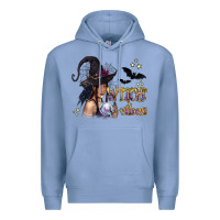 Colony Blue Black Witch Vibes Premium Hoodie - texasbilliewilder