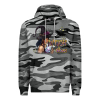 Slate Camo Black Witch Vibes Premium Hoodie - texasbilliewilder