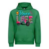 Emerald race life Urban Hoodie - Zillion Design Studio