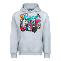 Heather Grey race life Urban Hoodie - Zillion Design Studio