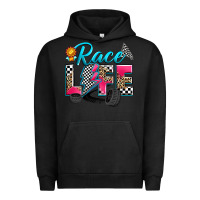 Pigment Black race life Urban Hoodie - Zillion Design Studio