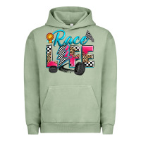 Pigment Oil Green race life Urban Hoodie - Zillion Design Studio
