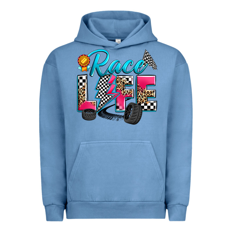 Race Life Urban Hoodie by Zillion Design Studio | Teevron