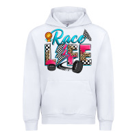 White race life Urban Hoodie - Zillion Design Studio