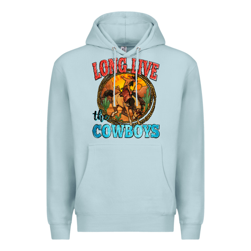 Long Live The Cowboys Premium Hoodie by Zillion Design Studio | Teevron
