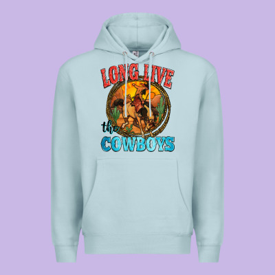 Long Live The Cowboys Premium Hoodie Designed By Zillion Design Studio