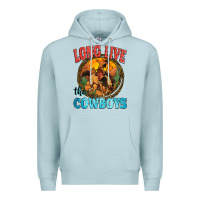 Blue Mist long live the cowboys Premium Hoodie - Zillion Design Studio