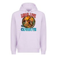 Lilac long live the cowboys Premium Hoodie - Zillion Design Studio