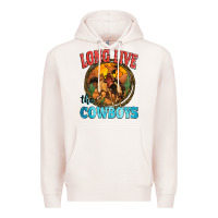 Pale Pink long live the cowboys Premium Hoodie - Zillion Design Studio