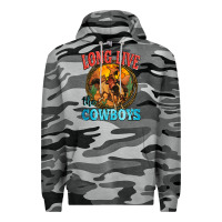 Slate Camo long live the cowboys Premium Hoodie - Zillion Design Studio