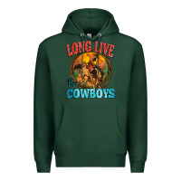 Sports Green long live the cowboys Premium Hoodie - Zillion Design Studio