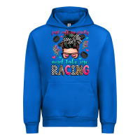 Cobalt just call me pretty and take me racing Urban Hoodie - Zillion Design Studio