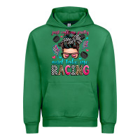 Emerald just call me pretty and take me racing Urban Hoodie - Zillion Design Studio