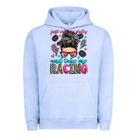 Pigment Grape Ice just call me pretty and take me racing Urban Hoodie - Zillion Design Studio
