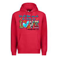 Cardinal let all that you do be done in love Premium Hoodie - Zillion Design Studio