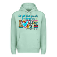 Let All That You Do Be Done In Love Premium Hoodie | Teevron