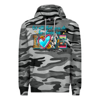 Slate Camo let all that you do be done in love Premium Hoodie - Zillion Design Studio
