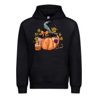 Black Kids Pumpkin with Halloween Urban Hoodie - texasbilliewilder