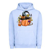 Pigment Grape Ice Kids Pumpkin with Halloween Urban Hoodie - texasbilliewilder
