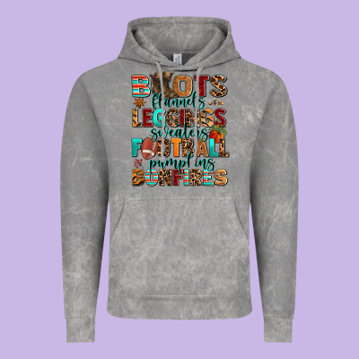 Boots Flannels Vintage Hoodie Designed By Adodesignshop