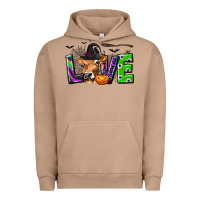 Pigment Burro Love Halloween Cow Urban Hoodie - texasbilliewilder