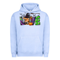 Pigment Grape Ice Love Halloween Cow Urban Hoodie - texasbilliewilder