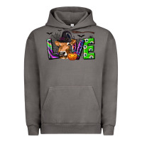 Pigment Tornado Love Halloween Cow Urban Hoodie - texasbilliewilder