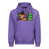 Tulip Love Halloween Cow Urban Hoodie - texasbilliewilder