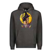 Charcoal Heather Be Witchy Black Witch Premium Hoodie - texasbilliewilder
