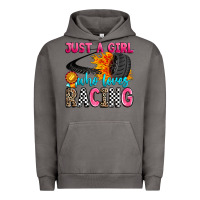 Pigment Tornado just a girl who loves racing Urban Hoodie - Zillion Design Studio