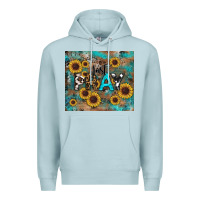 Blue Mist just pray tumbler Premium Hoodie - RanaPortraitStore